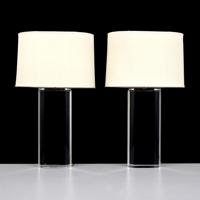 Pair of Karl Springer Lucite Table Lamps - Sold for $3,375 on 04-23-2022 (Lot 11).jpg